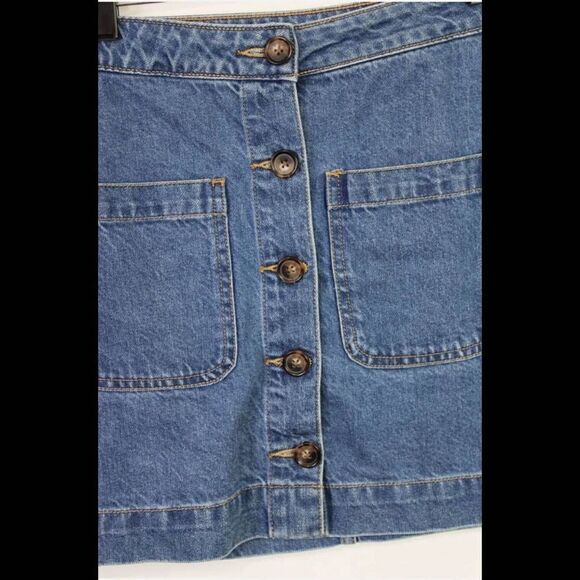 We the Free (Anthropologie) Women's Don't Get Me Wrong Denim Skirt Size 24. - Picture 8 of 11
